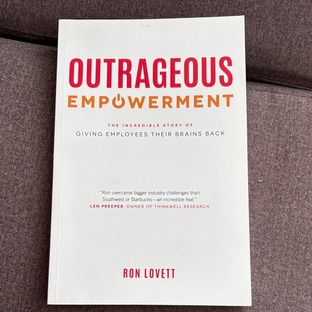 Outrageous Empowerment Book by Ron Lovett
